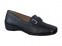Chaussure mephisto sandales modele natala cuir lisse noir